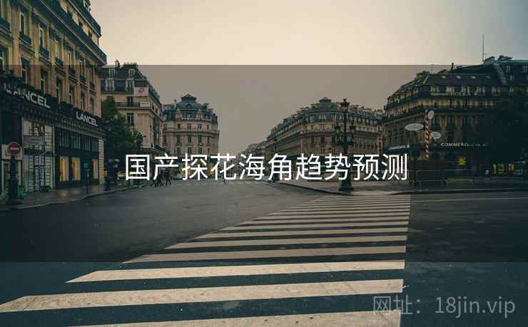 国产探花海角趋势预测
