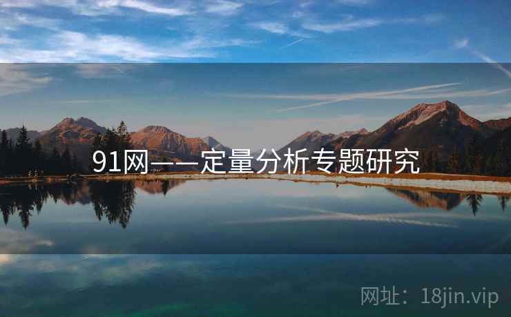 91网——定量分析专题研究