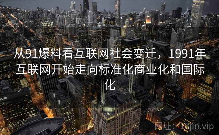 从91爆料看互联网社会变迁，1991年互联网开始走向标准化商业化和国际化
