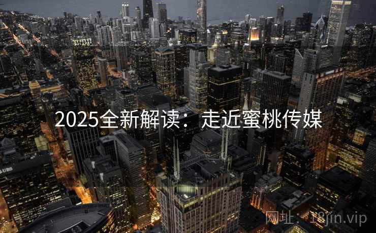 2025全新解读：走近蜜桃传媒
